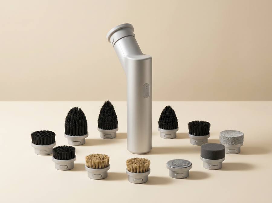 Cordless Electric Spin Scrubber with 9 Brush Heads – Handheld Cleaning Brush for Bathroom, Kitchen & Household Surfaces