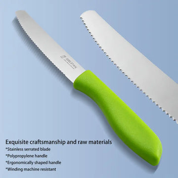 12pcs Kitchen Knife Set – Steak, Tomato, Snack & Bread Knives | Premium Stainless Steel, Multi-Functional Table Knives, Dishwasher Safe