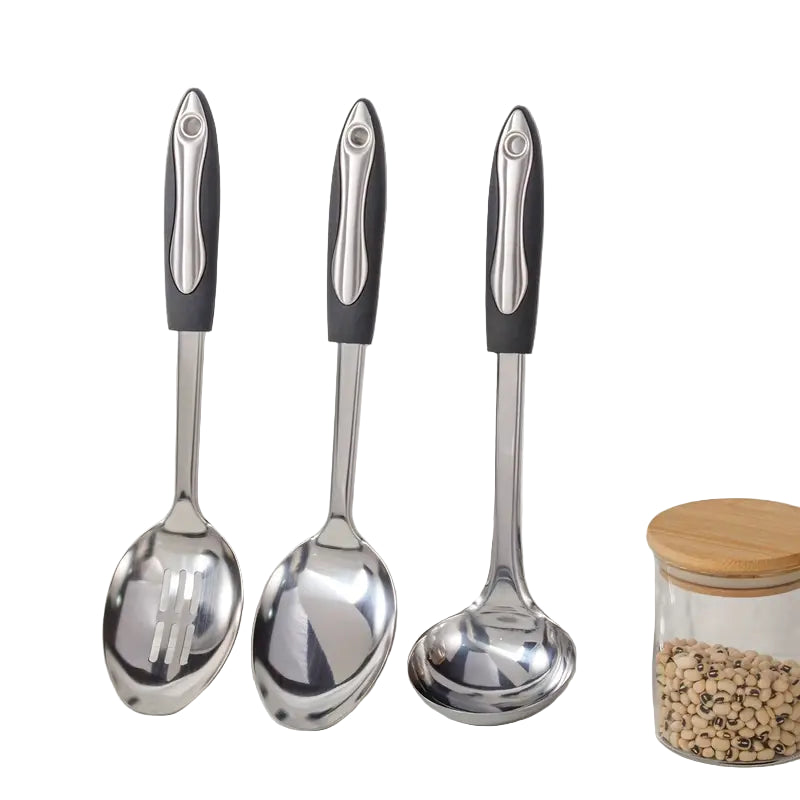 25-Piece Stainless Steel Kitchen Utensils Set – Durable & Holiday-Ready