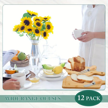 12-Piece Cheese Board Gift Set with Knives, Forks & Thank You Tags – Perfect for Bridal Showers, Weddings, and Housewarming