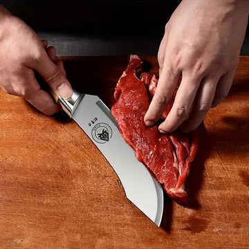 3-Piece Japanese Stainless Steel Boning Knife Set – Ultra Sharp Multi-Functional Chef Knives with Sheaths