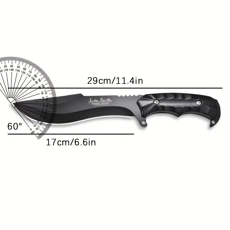 Outdoor Men’s Knife Set – Fixed Stainless Steel Wood Chopping Knives for Camping, Fishing, Hunting, and Survival in the Wild