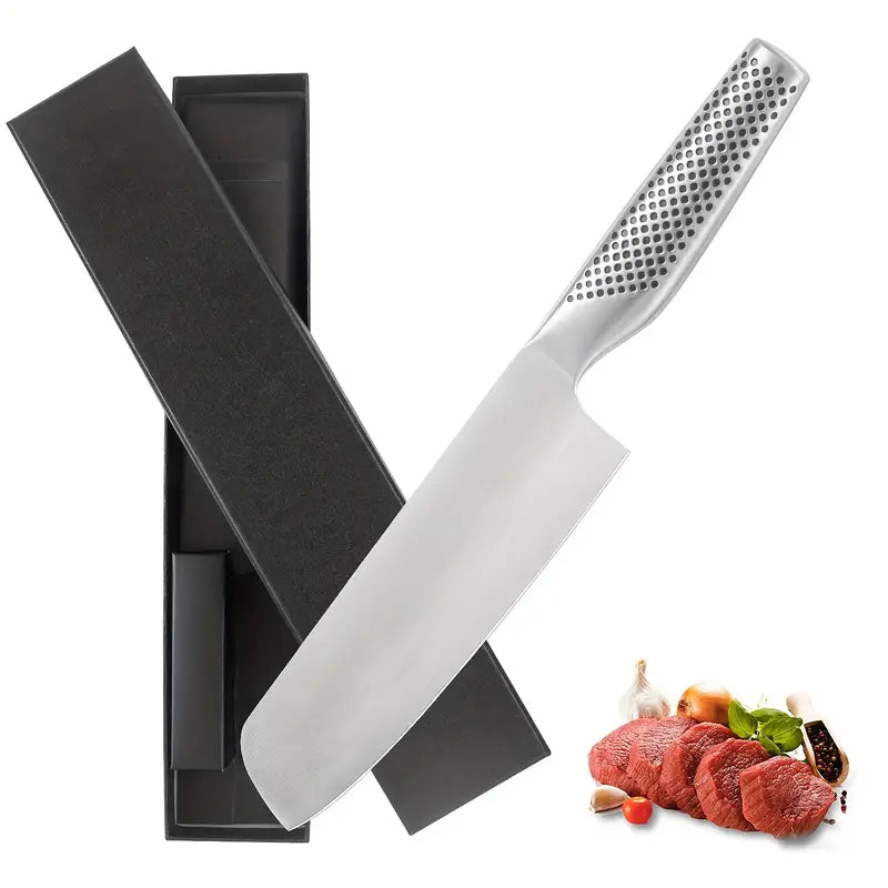 8-Inch Japanese Carbon Steel Chef’s Knife – Ultra-Sharp & Ergonomic
