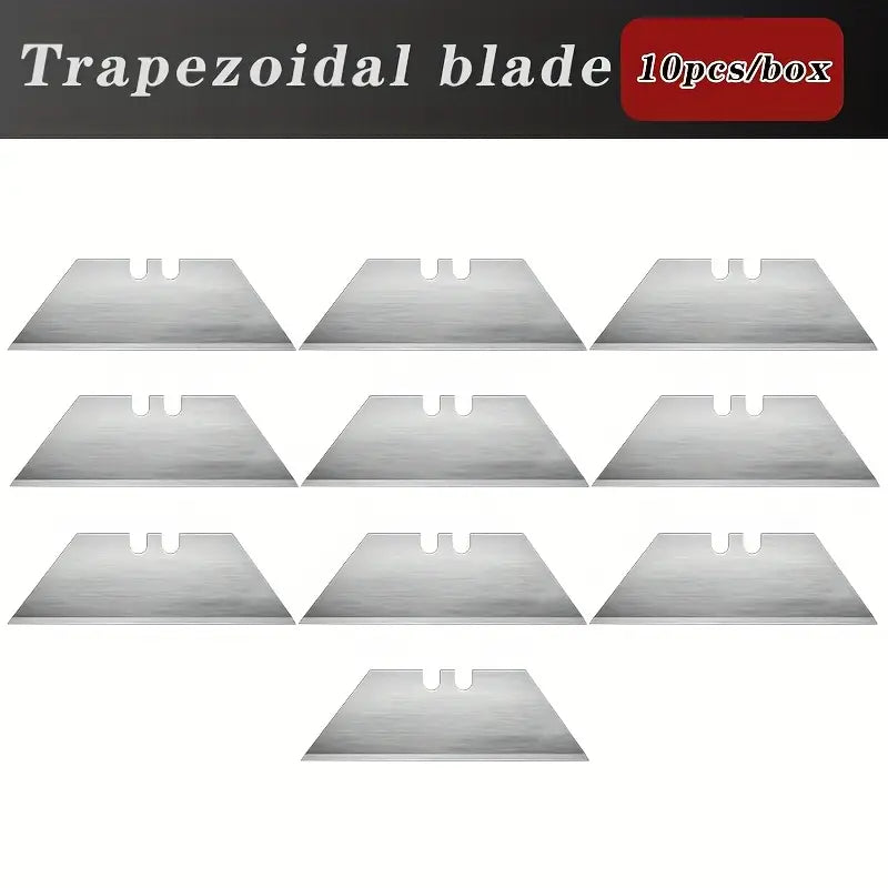 Heavy-Duty Alloy Utility Knife – Mechanical Folding Design with Anti-Slip Handle & Quick Blade Change for Wallpaper, Cables, and Box Opening