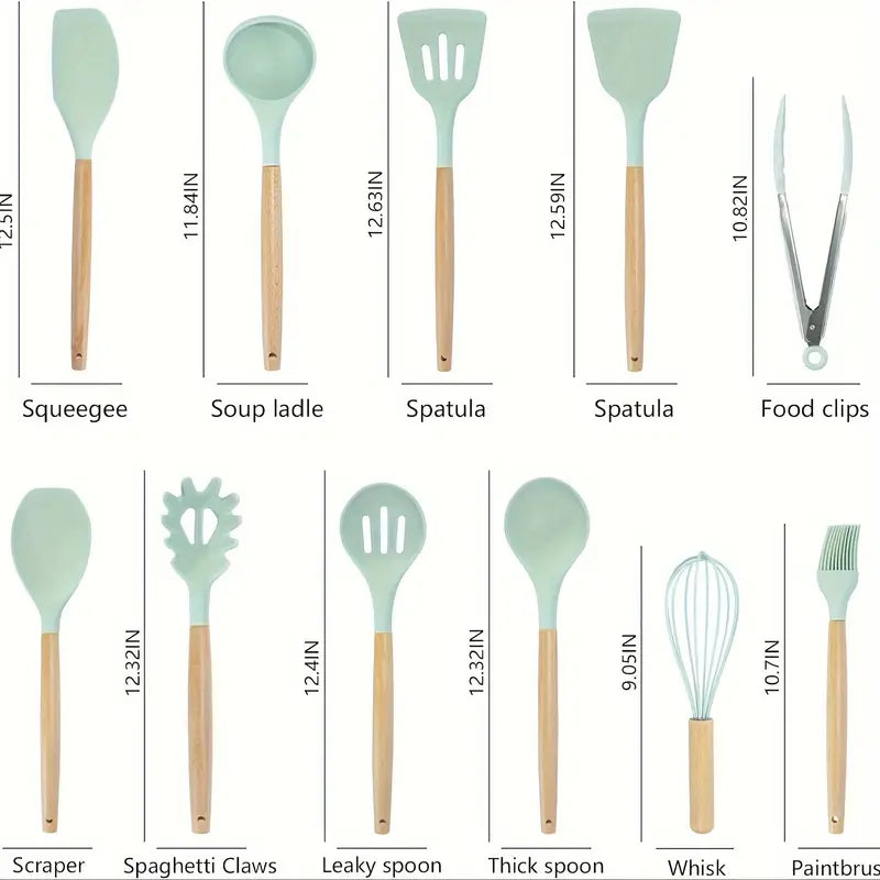 19pcs Kitchen Knife Set – Ultimate Stainless Steel Chef Knife Set with Professional Cooking Utensils & Accessories – Complete Kitchen Essentials for Effortless Food Prep