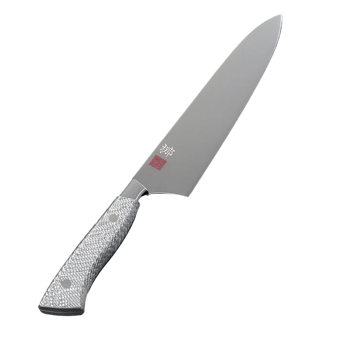 210mm Dry Silver Knife with Saya Cover