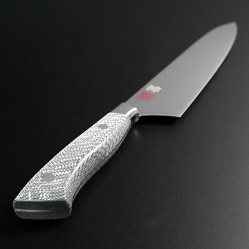 210mm Dry Silver Knife with Saya Cover