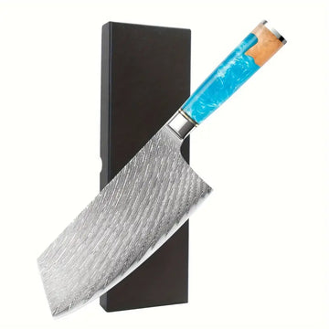 Professional 8-Inch VG10 Damascus Chef Knife – Multi-Purpose Kitchen Knife for Meat & Vegetables