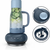 Personal smoothie blender with convenient 26oz tumbler for fresh homemade drinks