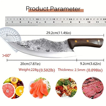 3/4-Piece Stainless Steel Kitchen Knife Set – Multipurpose Chef, Boning, BBQ & Utility Knives