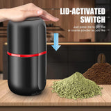 Electric Spice Grinder Stainless Steel, Powerful Coffee and Nut Grinder with Large Capacity, One-Button Operation, Fine to Coarse Grinding