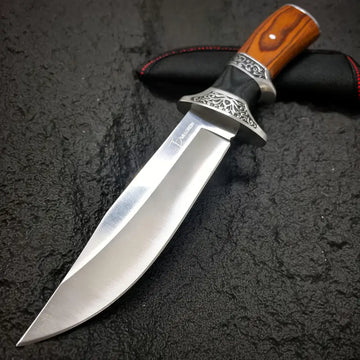 Outdoor High-Pressure Fixed Blade Knife with Portable Sheath – Survival, Hiking, Fishing & Camping Tool