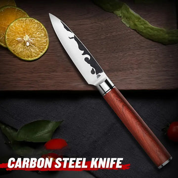 3-Piece 5-Inch Professional Paring Knife Set – Ultra-Sharp Stainless Steel Blade