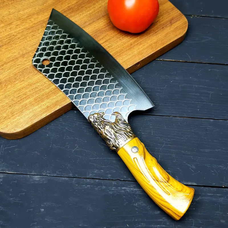 Premium Stainless Steel Kitchen Knife Set – Multi-Functional Chef & Cleaver Knives