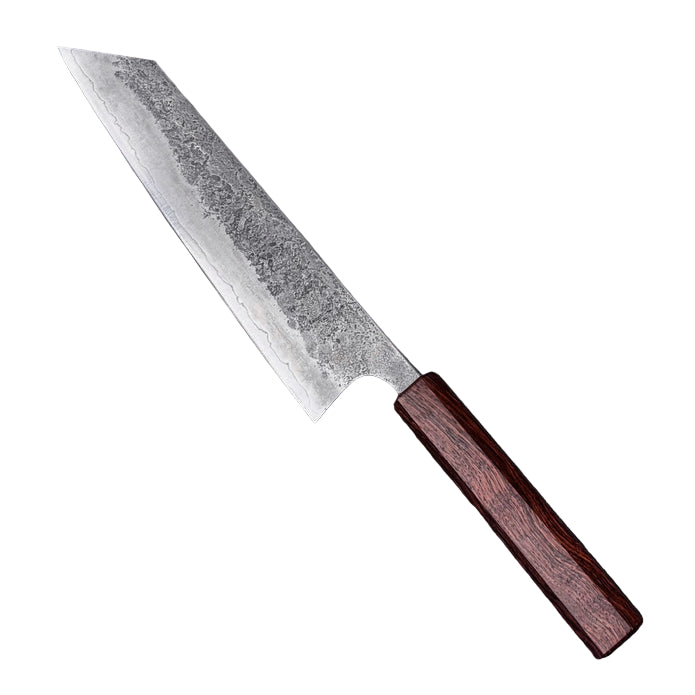 Ginsan Nashiji Kengata Gyuto Knife 210mm (8.2") – Professional Japanese Chef’s Knife