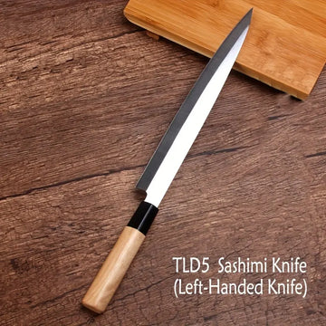 Damascus Pattern Japanese Chef Knife - Sashimi & Sushi Knife for Fish, Meat & Vegetable Filleting