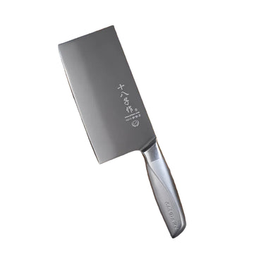 SHI BA ZI ZUO Professional Meat & Vegetable Cleaver – Ergonomic Stainless Steel Kitchen Knife
