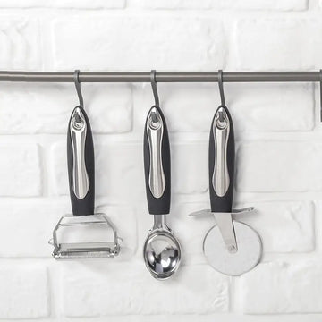 25-Piece Stainless Steel Kitchen Utensils Set - Perfect for Thanksgiving, Christmas & Mother’s Day - Includes Spoons, Knives, and More - Durable Kitchenware for Holiday Meals