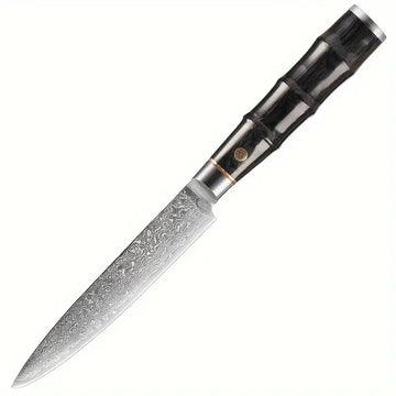 3.5-Inch 67-Layer Damascus Steel Fruit Knife – Sharp Multifunctional Blade for Fruits & Vegetables