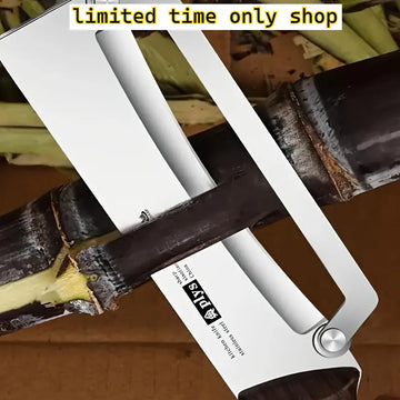 Stainless Steel Kitchen Knife Set – Commercial Sugarcane Peeler, Pineapple Cutter & Watermelon Spatula