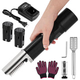 Cordless Electric Fish Scaler – Rechargeable Fish Scale Remover with Handheld Scraper for Home & Commercial Kitchen Use