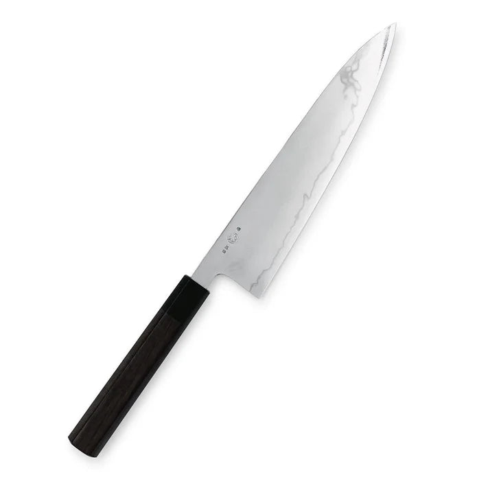 Steel 1 Suiboku Gyuto 240mm (9.4") Knife with Ebony Handle - 50mm Heel Height