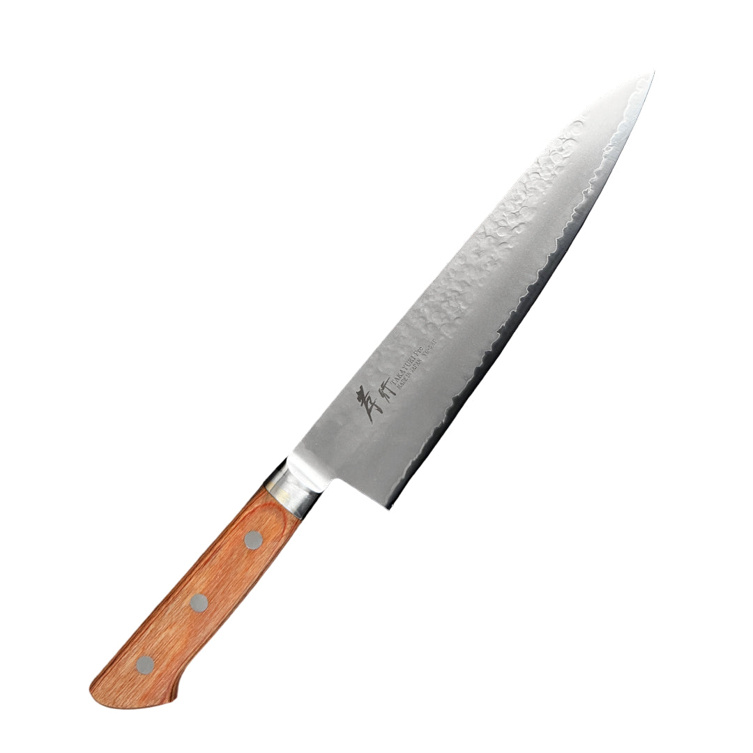 PRO VG-5 Gyuto 205mm (8.1") Damascus Hammered Chef Knife