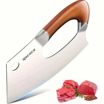 Professional Meat Cleaver Knife – Effort-Saving Stainless Steel Kitchen Knife for Meat & Vegetables