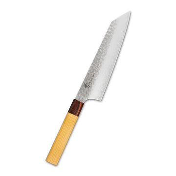 Damascus Hammered VG-10 Kengata Gyuto 190mm (7.5") with Wa-Handle
