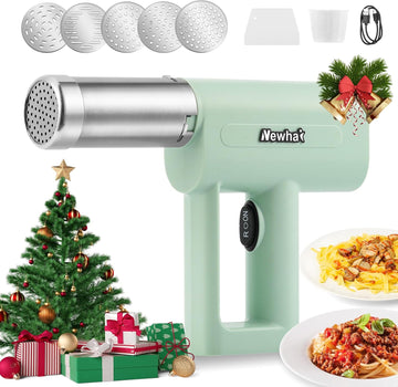 Cordless Electric Pasta Maker Machine – 5-in-1 Automatic Noodle & Spaghetti Maker for Homemade Pasta