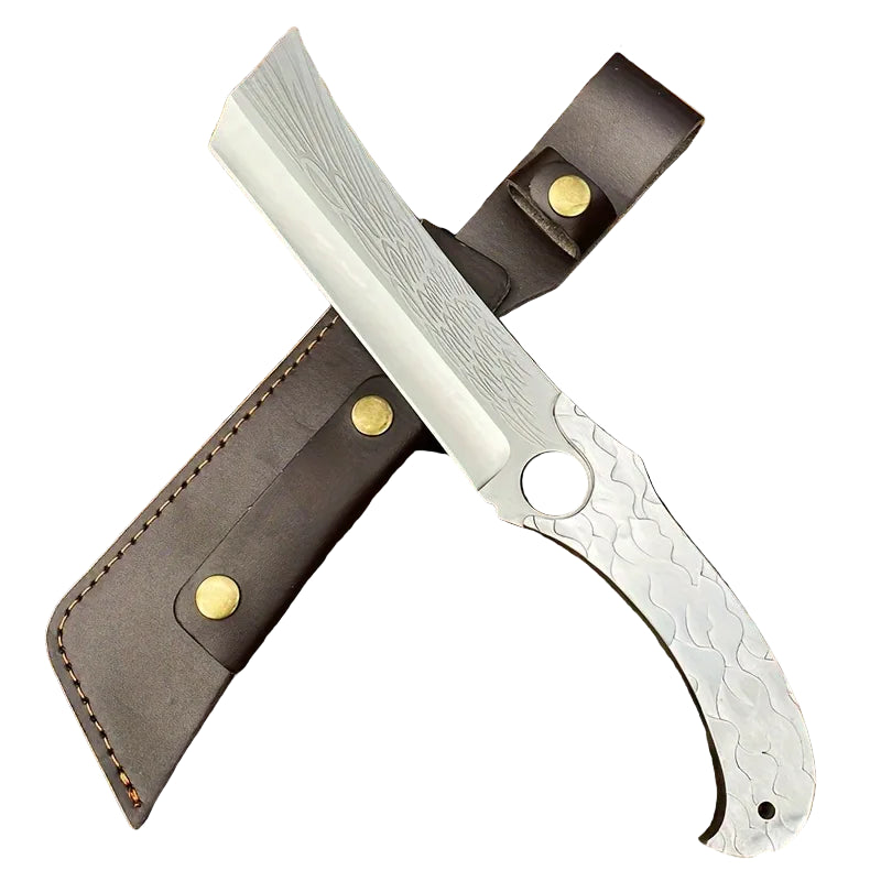 1PC Stainless Steel Knife – Camping, Kitchen Boning & Fruit Knife for Outdoor Survival & Vegetable Slicing