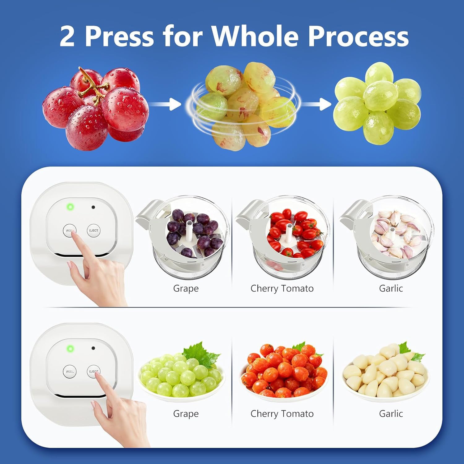 Automatic fruit skin remover machine