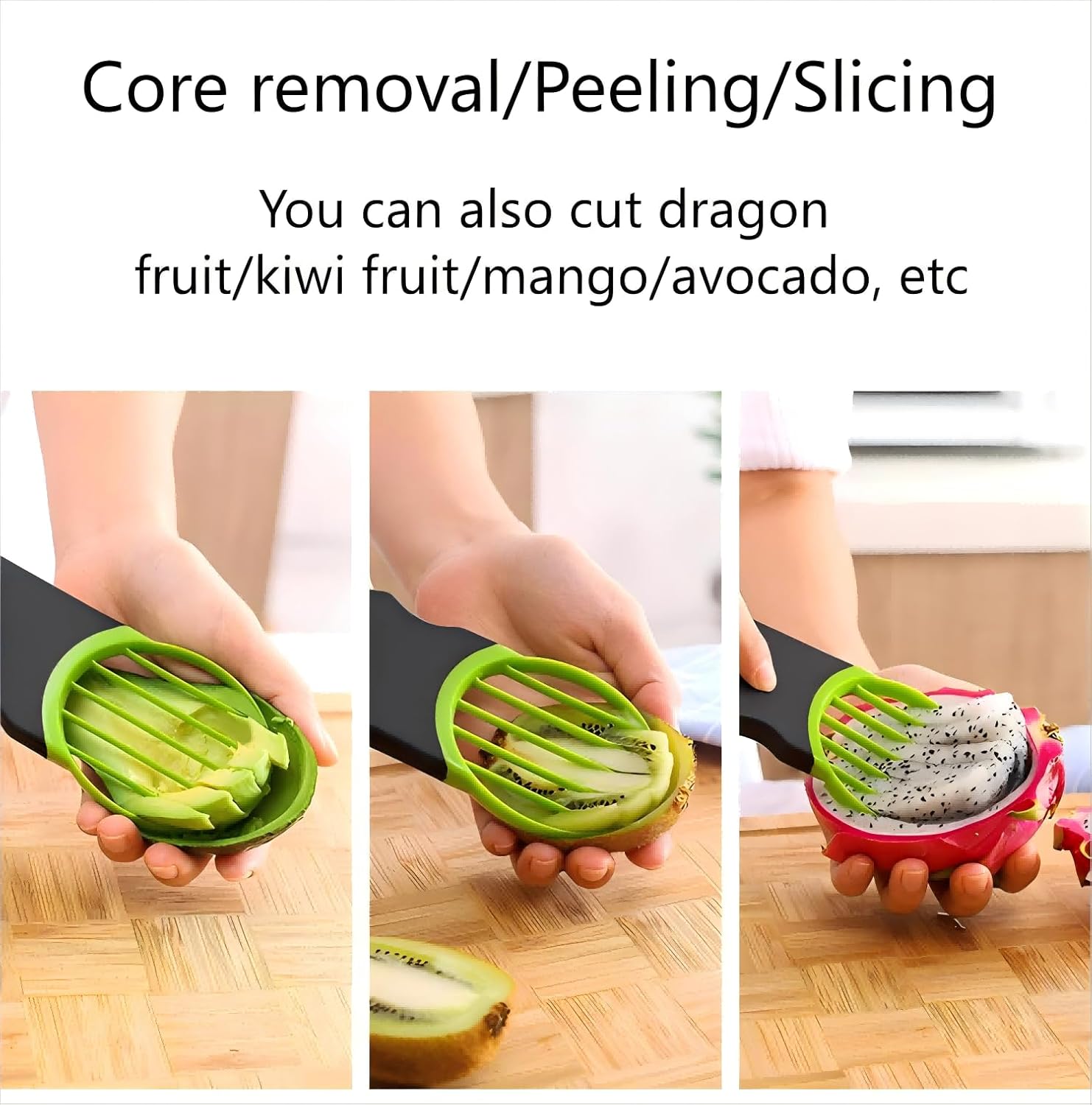 avocado slicer tool slicing avocado evenly
