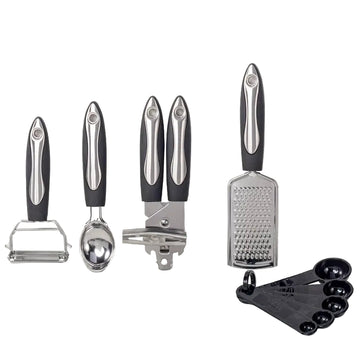 25-Piece Stainless Steel Kitchen Utensils Set - Perfect for Thanksgiving, Christmas & Mother’s Day - Includes Spoons, Knives, and More - Durable Kitchenware for Holiday Meals