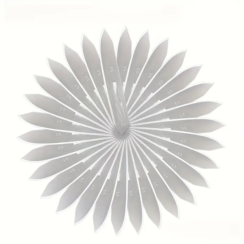 No. 60 Stainless Steel Utility Knife – Sharp Blade for Carving, Mobile Phone Repair, Film Application & Trimming with Non-Slip Grip