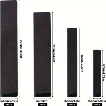 4/5/6/10pcs Universal Knife Edge Protectors – Waterproof, Wear-Resistant Felt-Lined Sheaths for Kitchen, Camping, and Outdoor Use