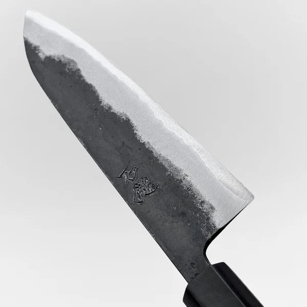 Side profile of Blue Super Gyuto chef knife