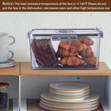 Bread keeper for storing sandwich bread, bagels, and toast