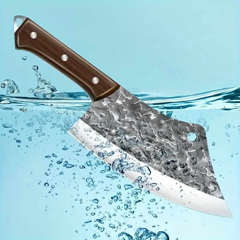 Butcher Knife Set with Roll Storage Bag