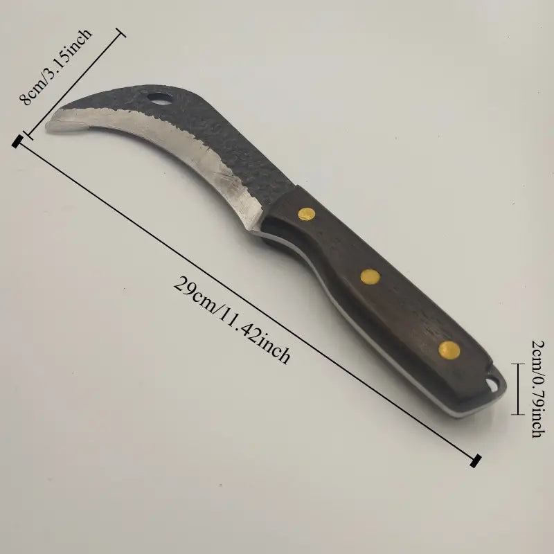 Camping machete in outdoor cutting use