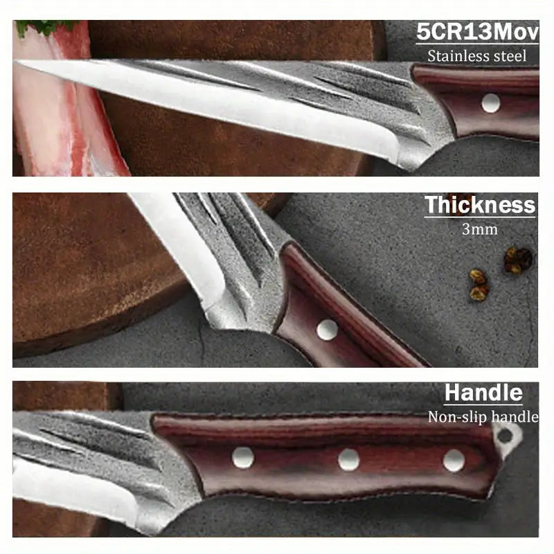 Chef Boning Knife for Meat Preparation