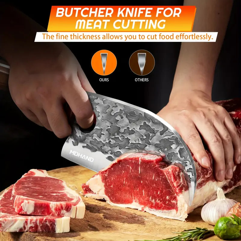 Complete Chef and Butcher Tools Set with Bag