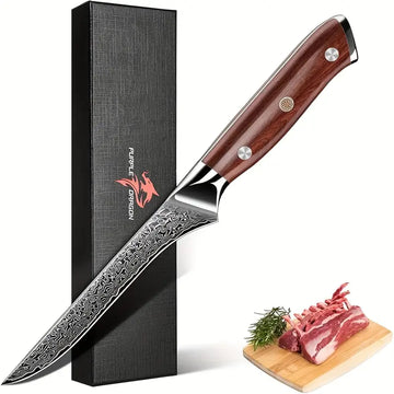 Damascus Fillet Knife 5.6