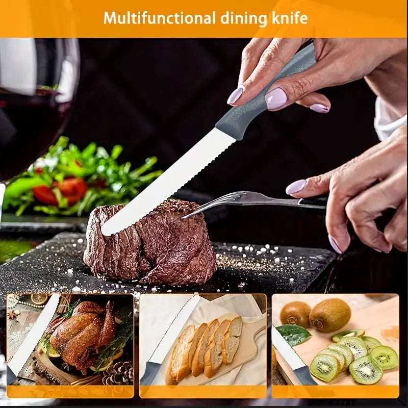 Knife set for desserts and snacks