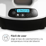 Baby bottle warmer with digital display