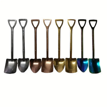 6pcs Stainless Steel Mini Shovel Spoon Set - Unique Dessert, Coffee & Fruit Serving Tools for Kitchen & Dining