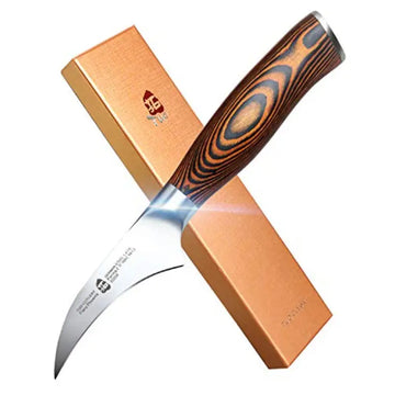 Stainless Steel Fruit & Vegetable Carving Knife – Rust-Resistant, Scratch-Proof Tool for Garnishes & Sculptures