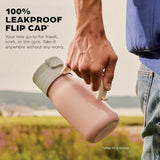Modern electric personal blender with powerful motor for convenient drink preparation