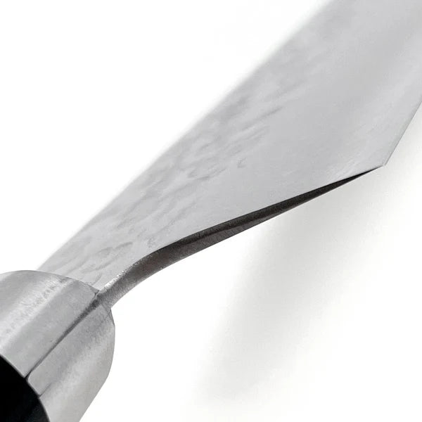 Ergonomic handle on VG-10 Gyuto knife