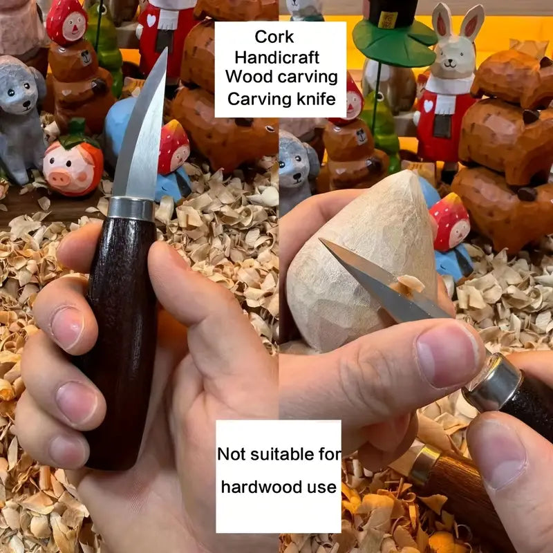 Ergonomic Handle Wood Carving Knives